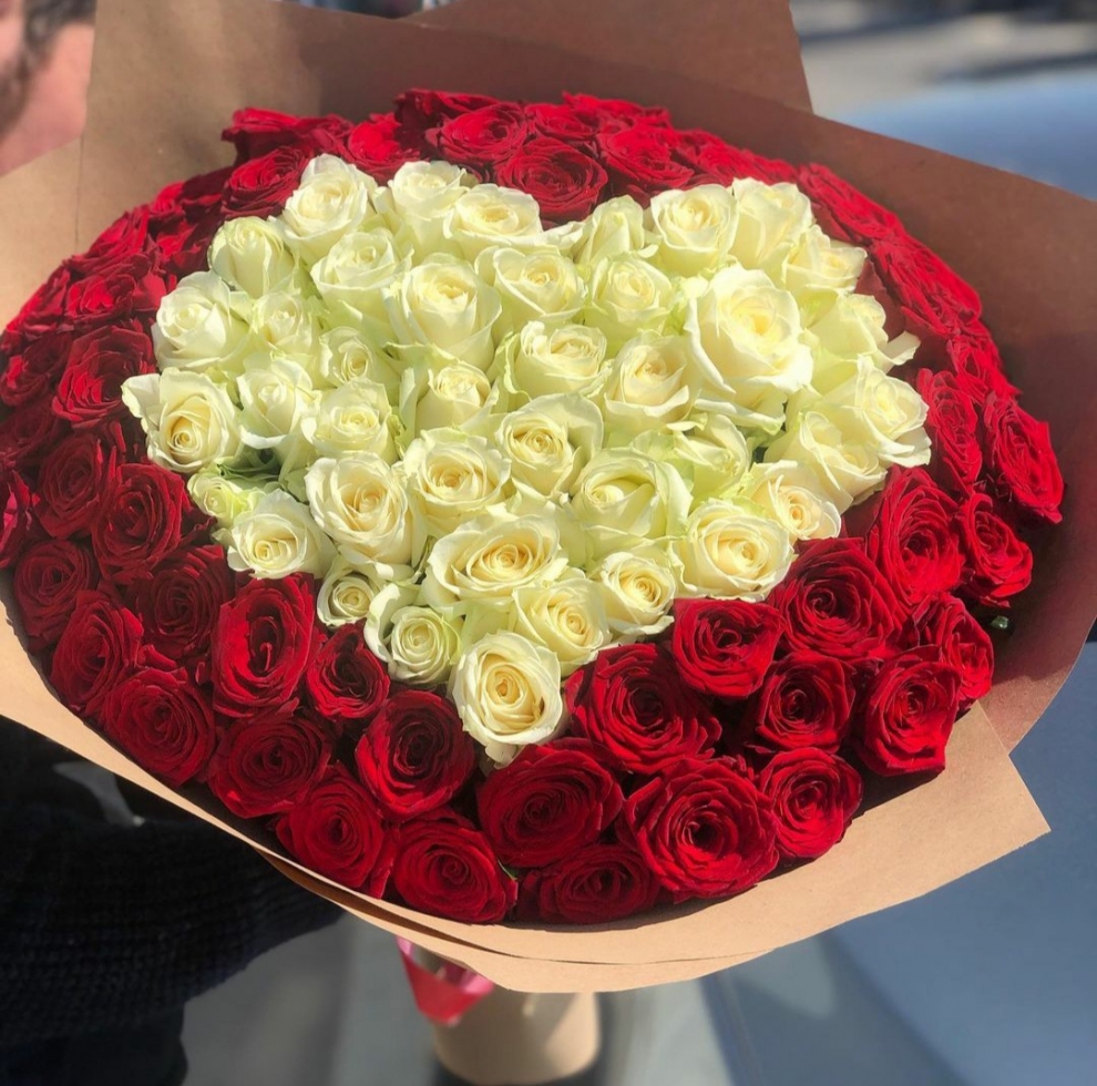 101 Lİ GÜL BUKETİ - Görsel 2