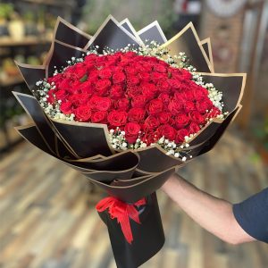 101 Lİ GÜL BUKETİ