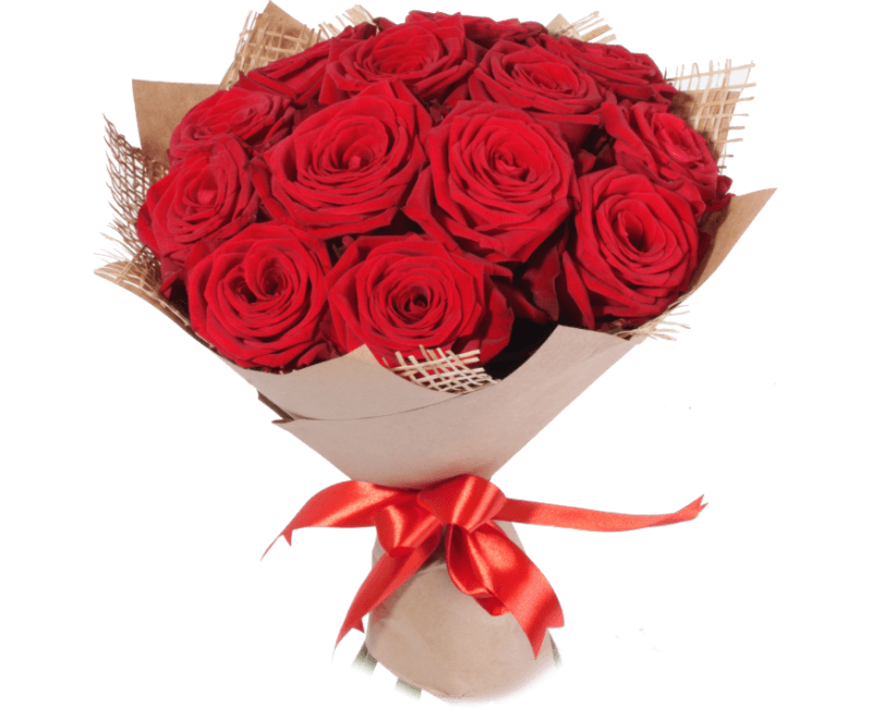 11 Lİ GÜL BUKETİ - Görsel 2