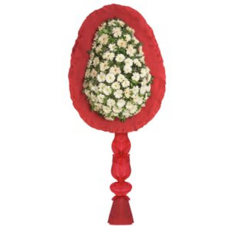 TEK KAT CANLI ÇİÇEK ÇELENK - Görsel 4